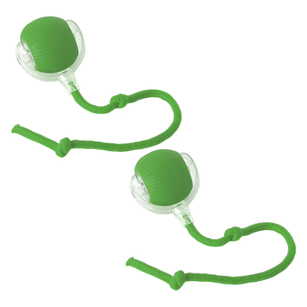 Automatic Interactive Plush Rolling Ball Toy for Dogs and Cats