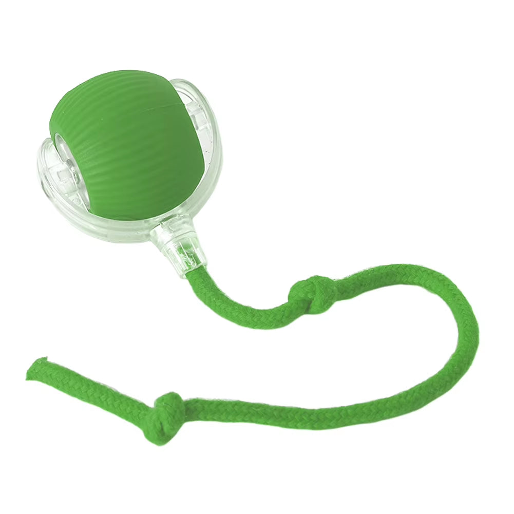 Automatic Interactive Plush Rolling Ball Toy for Dogs and Cats